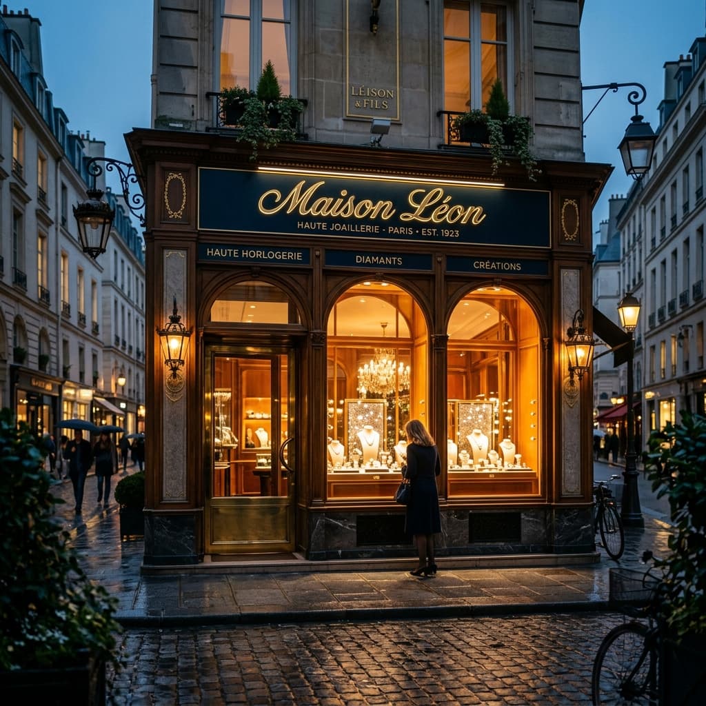 Jewelry Boutique Storefront